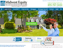 Tablet Screenshot of midwestequity.com